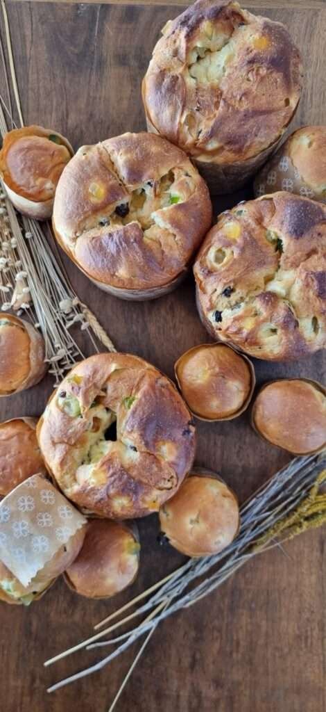 mesa de panettone vertical